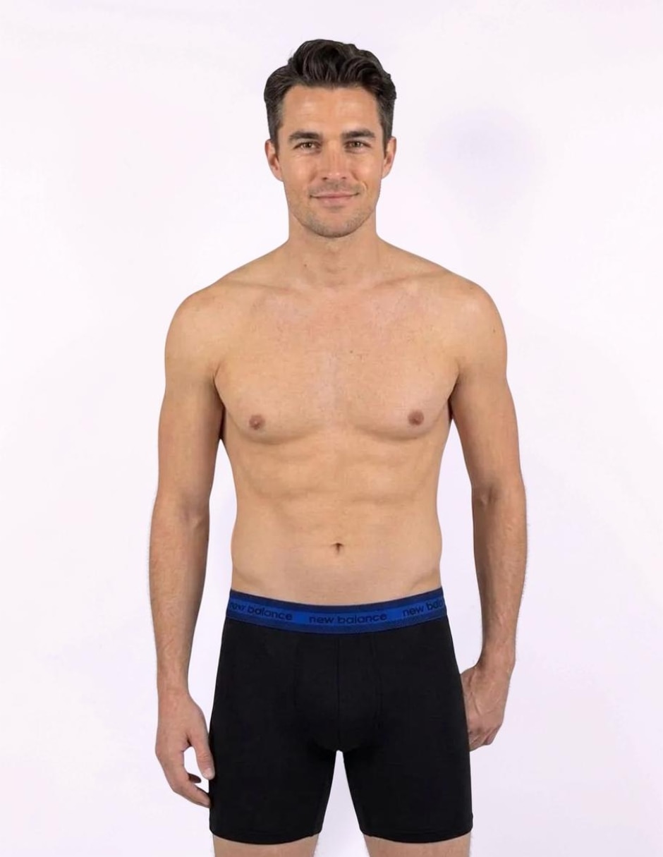 Bóxer brief mesh para hombre 4 piezas