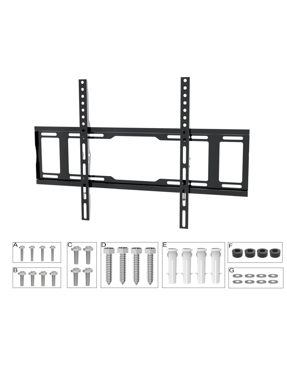 Soporte Ground para pantalla fijo 37 - 75 pulgadas