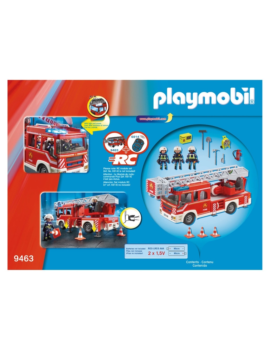 Playmobil Camión de Bomberos con Escalera 9463