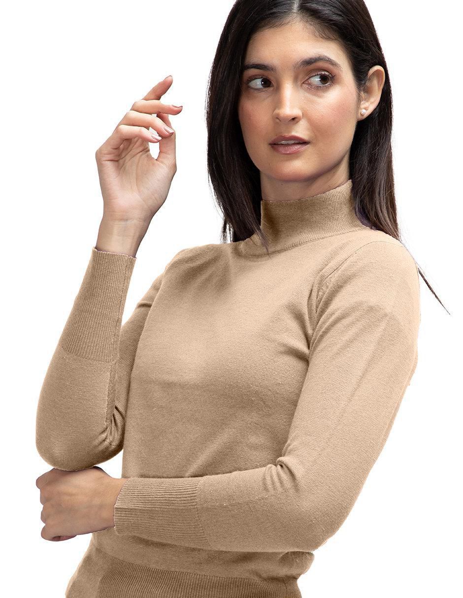 Suéter Generra cuello alto para mujer