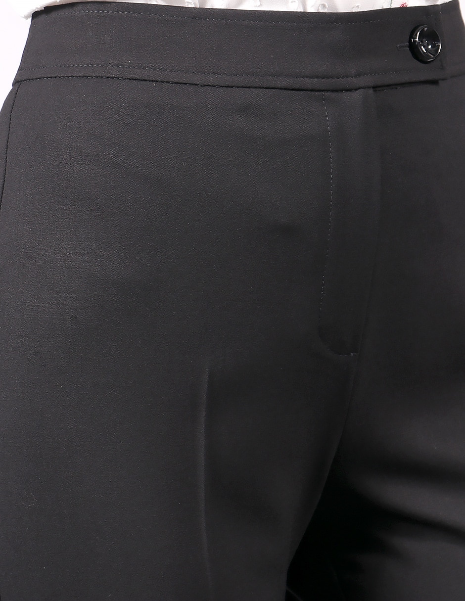 Pantalón de vestir recto para mujer 3