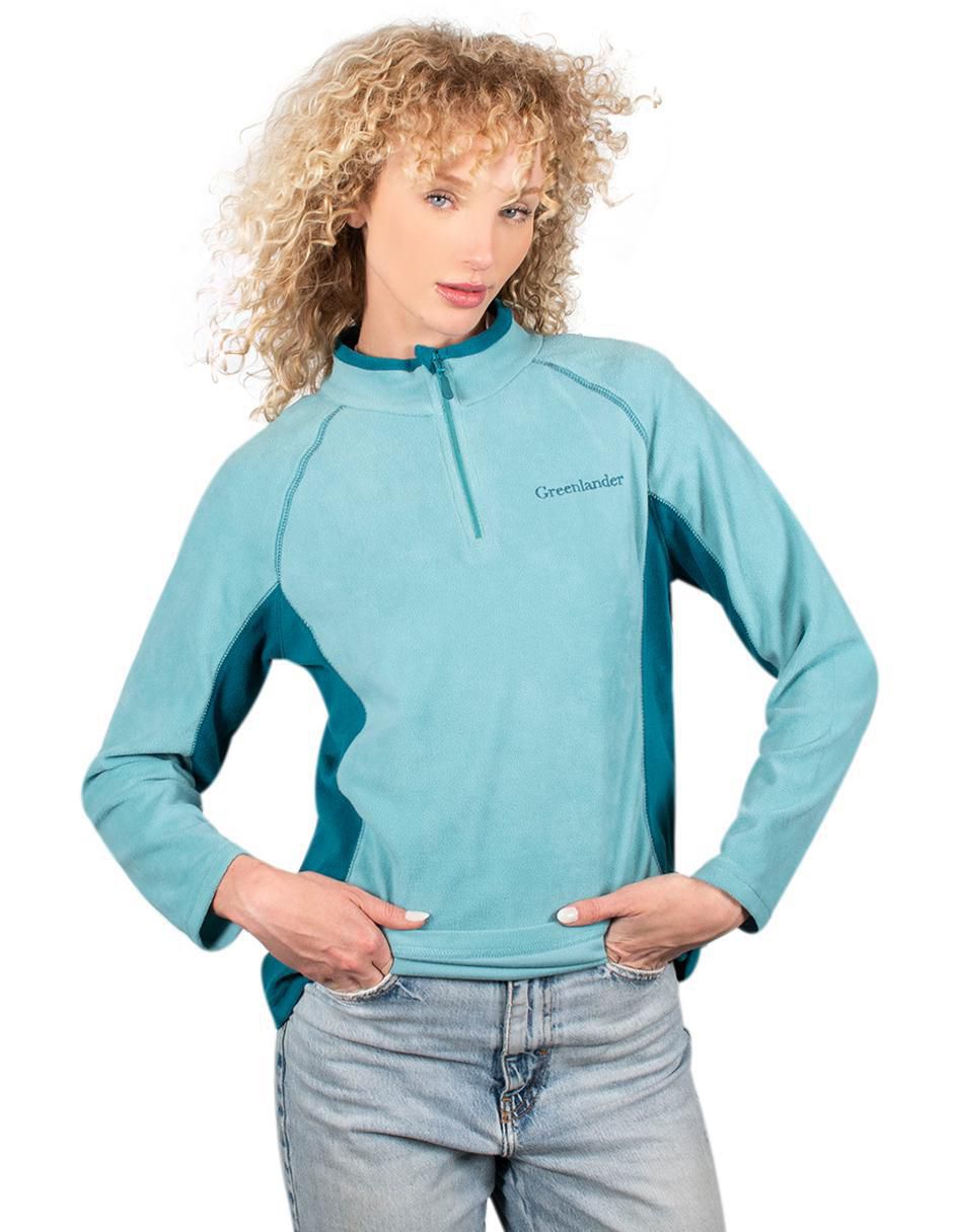 Sudadera con cuello a contraste para mujer Sudadera con cuello a contraste para mujer