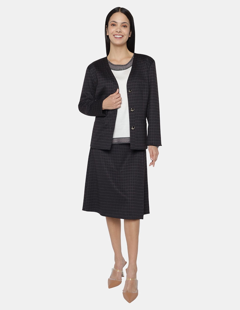 Saco sastreado formal para mujer