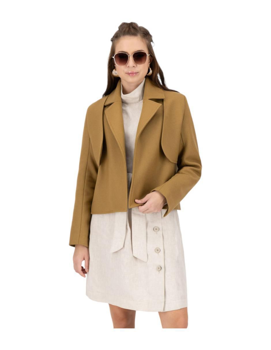 Abrigo de lana cruzado para mujer Abrigo de lana cruzado para mujer