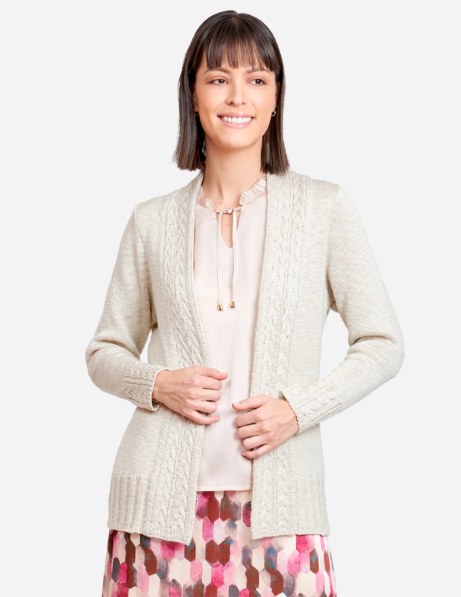 Suéter cuello simulado para mujer