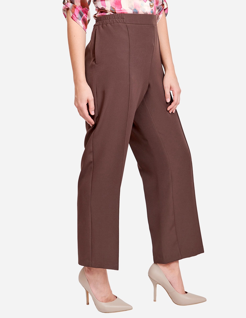 Pantalón de vestir straight para mujer