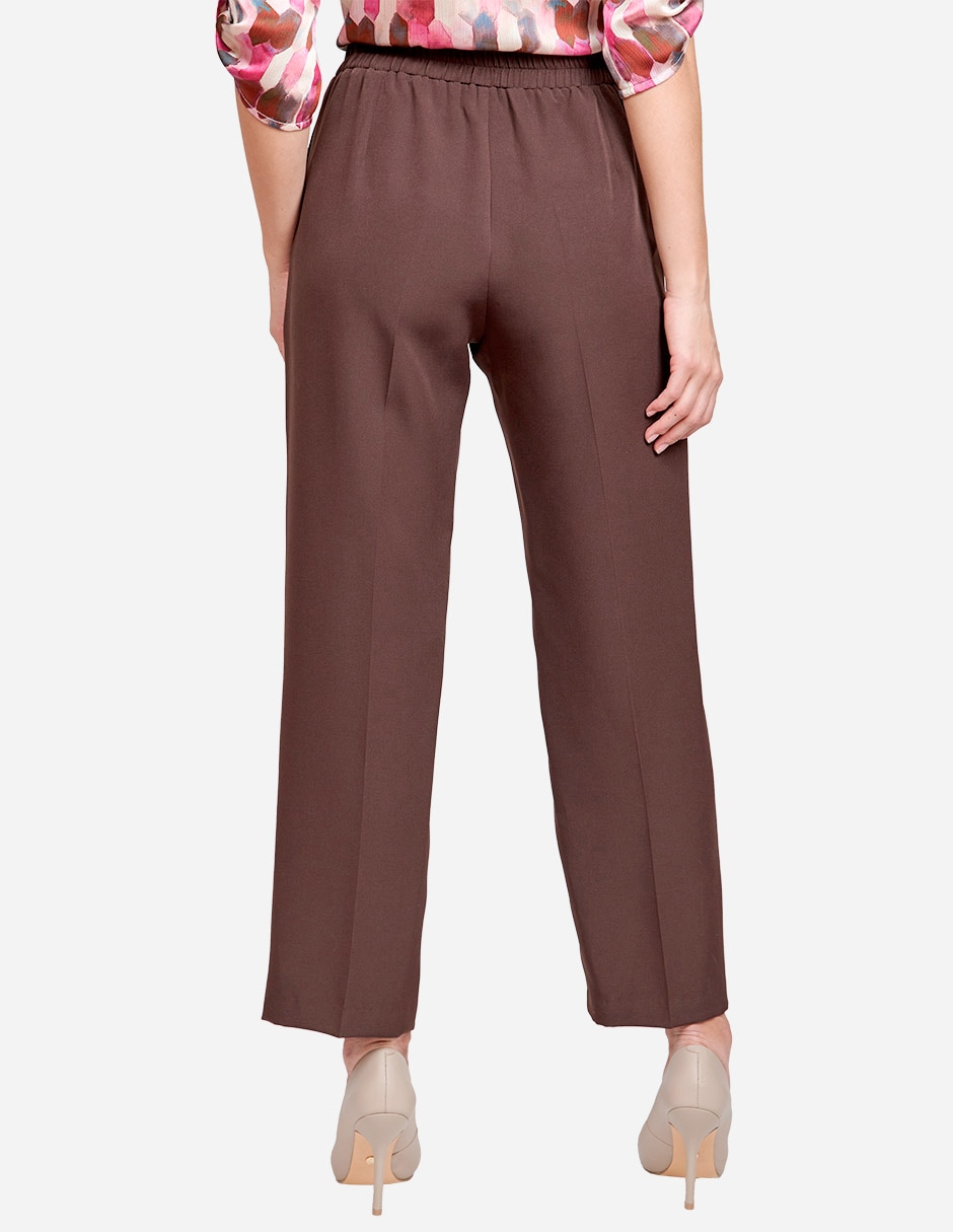 Pantalón de vestir straight para mujer
