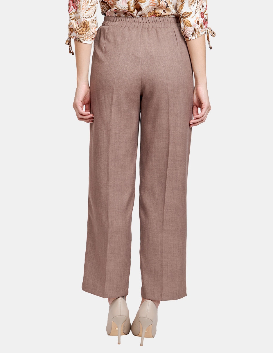 Pantalón de vestir straight para mujer