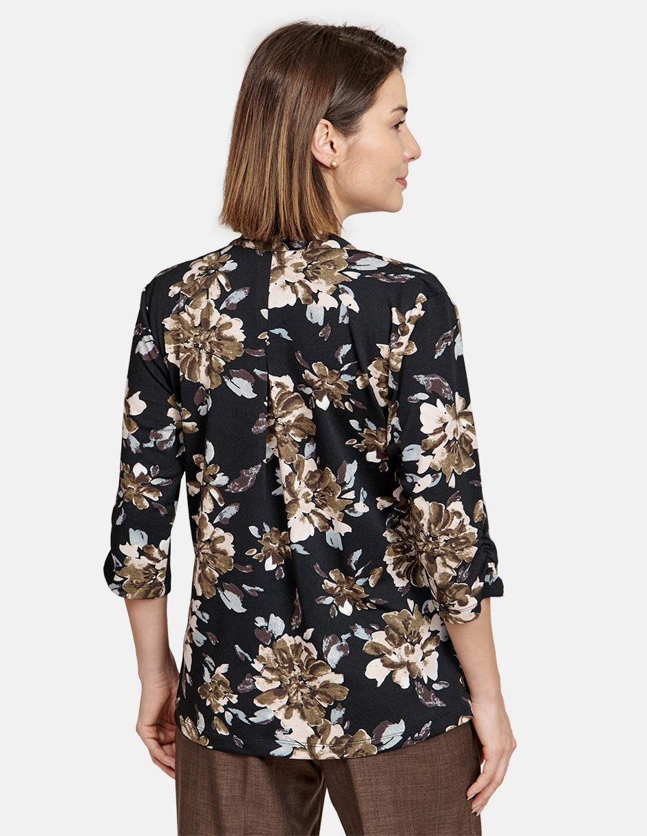 Blusa manga 3/4 para mujer