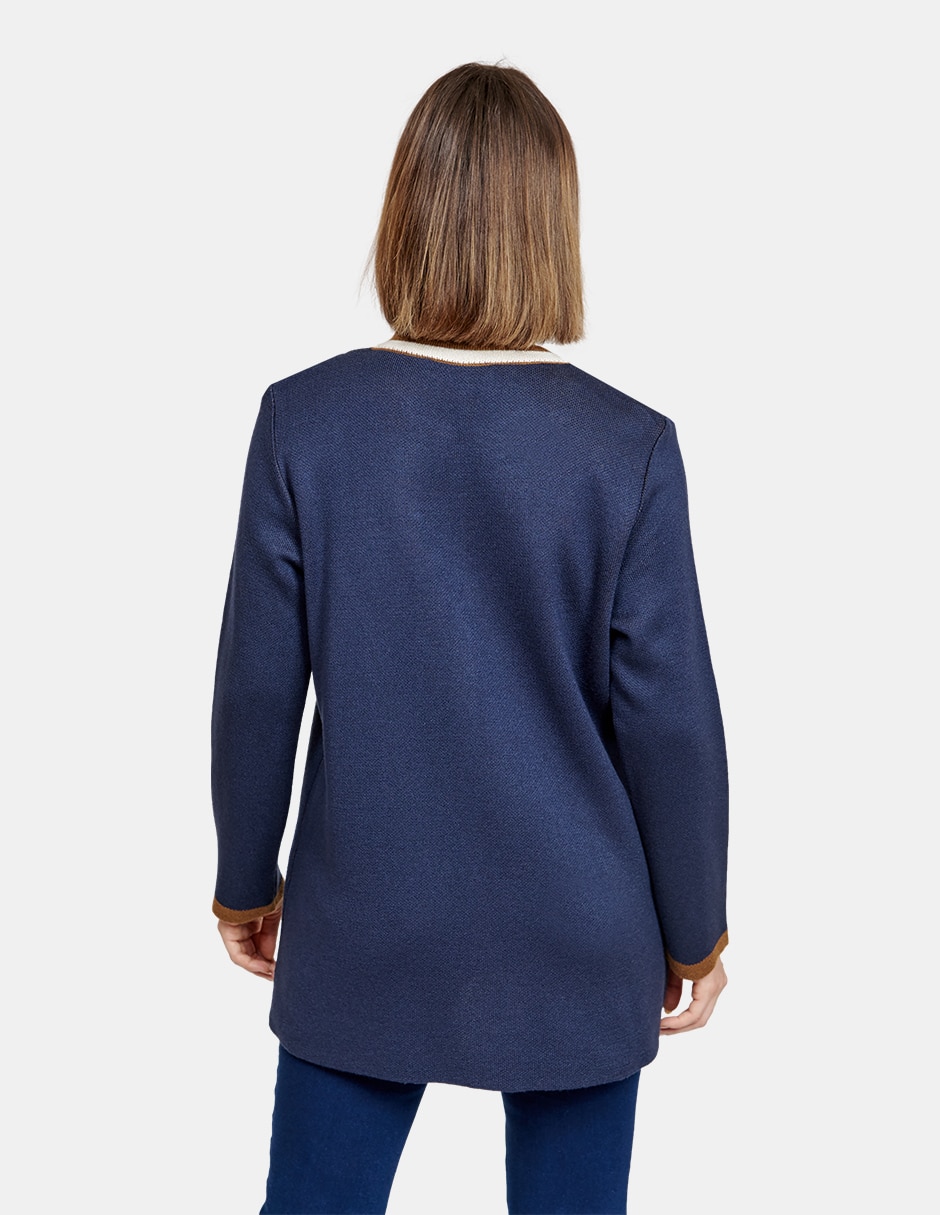 Suéter cuello redondo para mujer