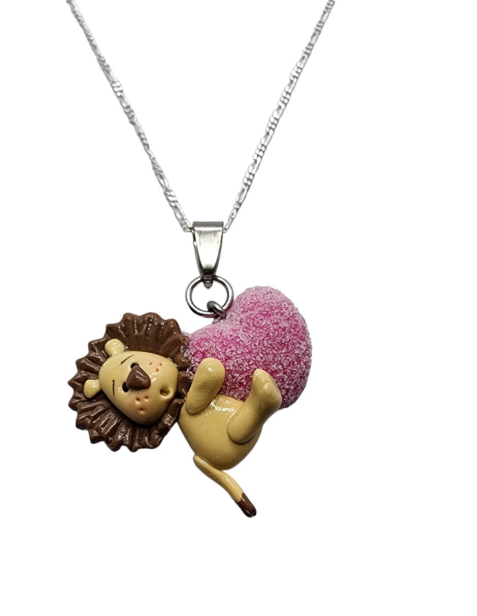 Collar de corazón de plata P 925