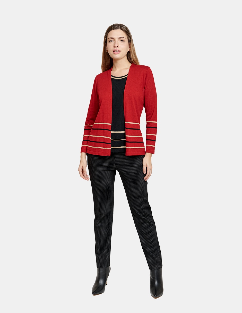 Blusa manga larga para mujer