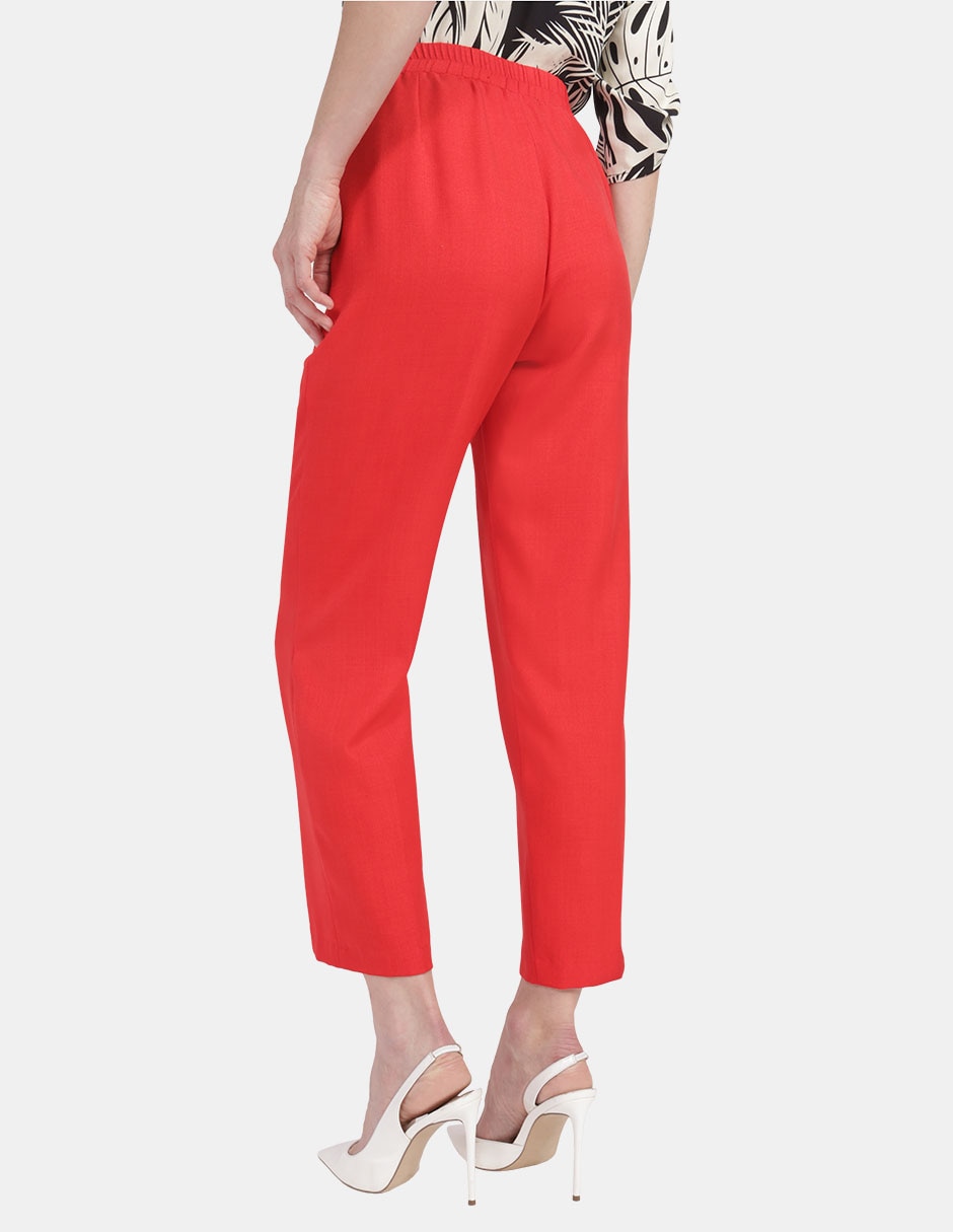 Pantalón de vestir straight para mujer 2