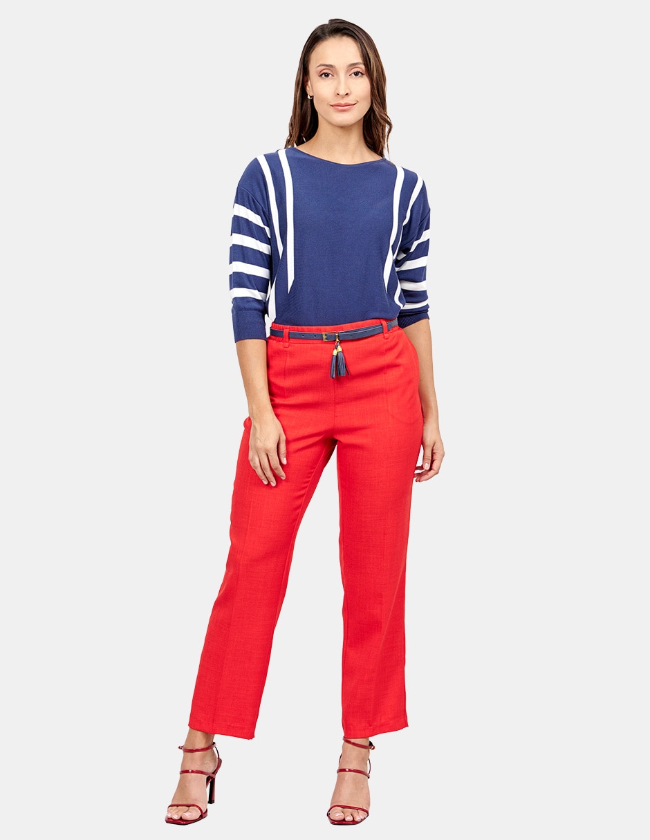 Pantalón carpenter straight para mujer
