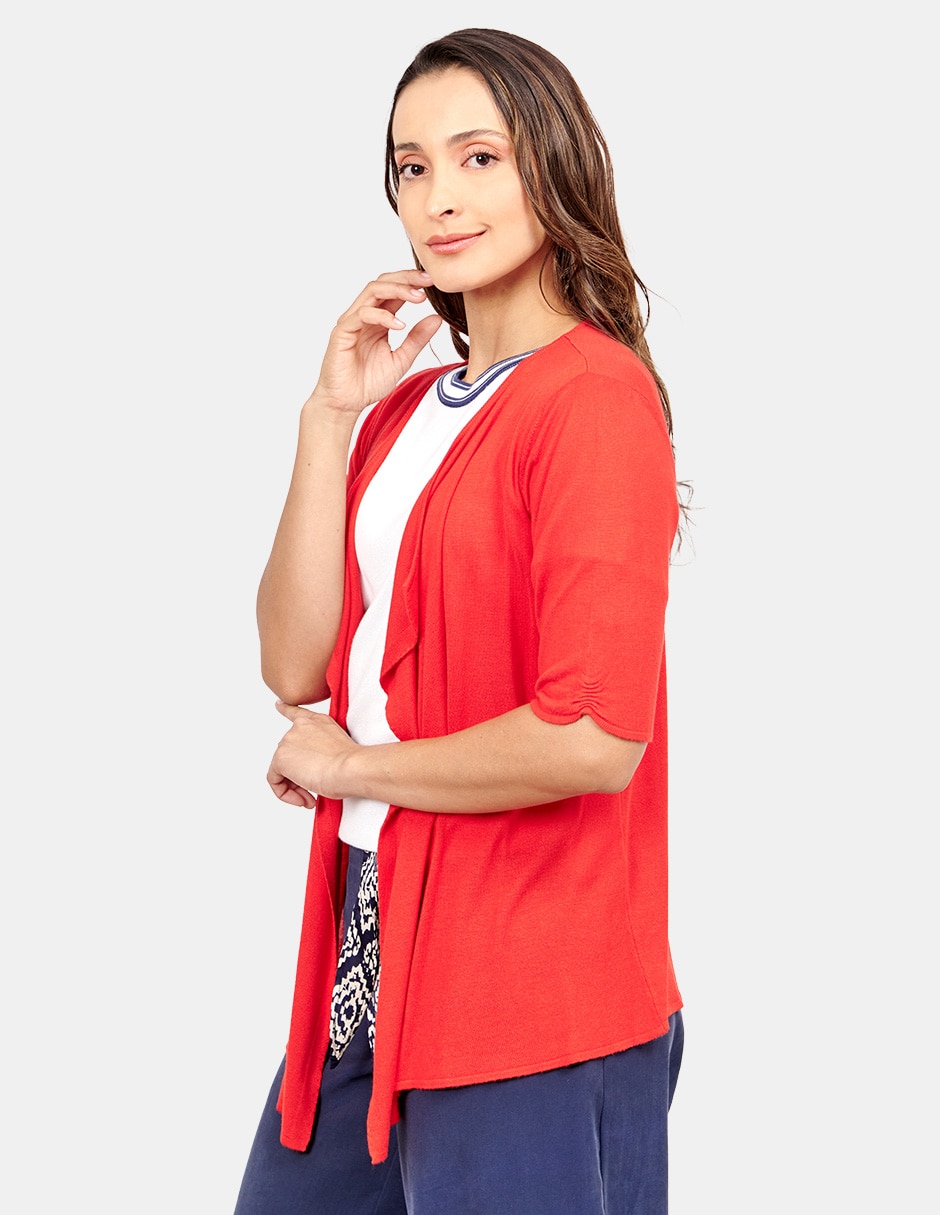 Suéter cuello simulado para mujer