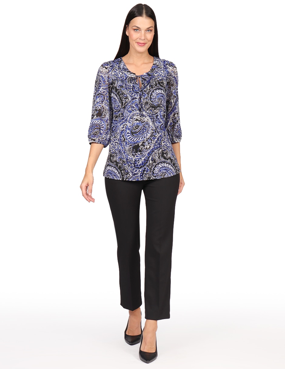 Blusa manga 3/4 para mujer 5