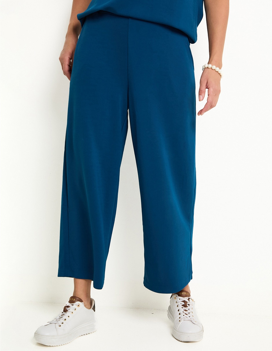 Pants amplio con elástico para mujer 1