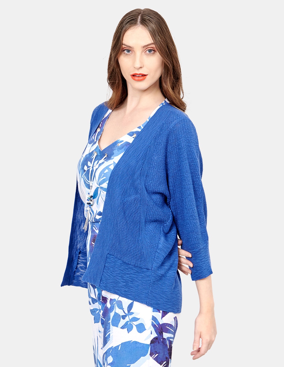 Suéter cuello simulado para mujer