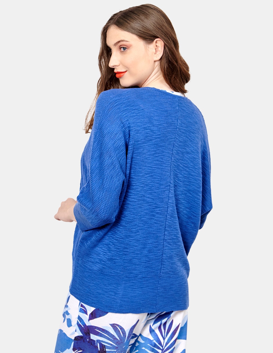 Suéter cuello simulado para mujer