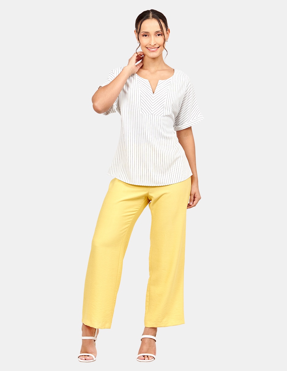 Pantalón carpenter straight para mujer