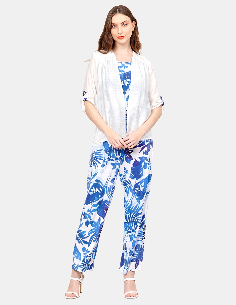 Blusa manga 3/4 para mujer