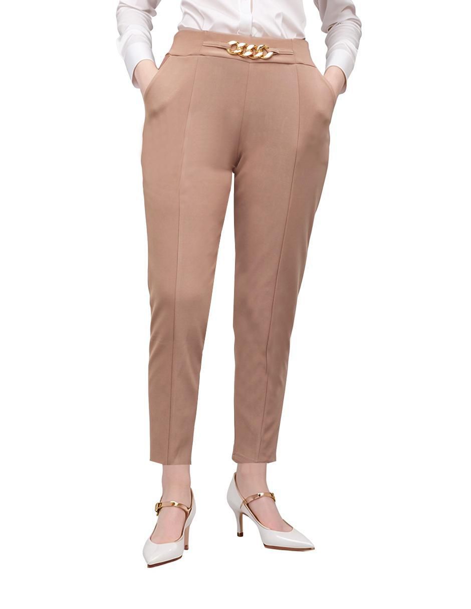 Pantalón capri straight para mujer