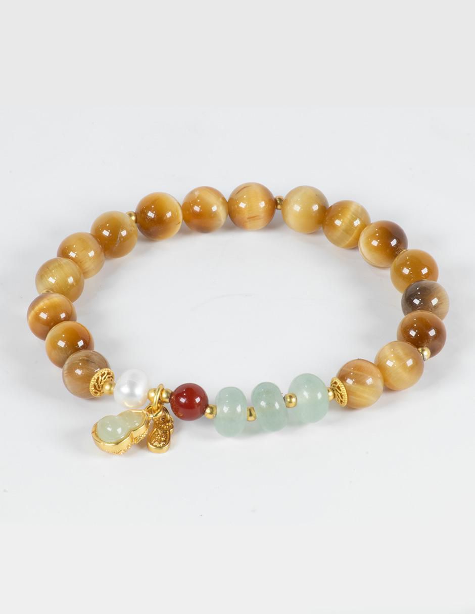 Pulsera con jade acabado pulido 2