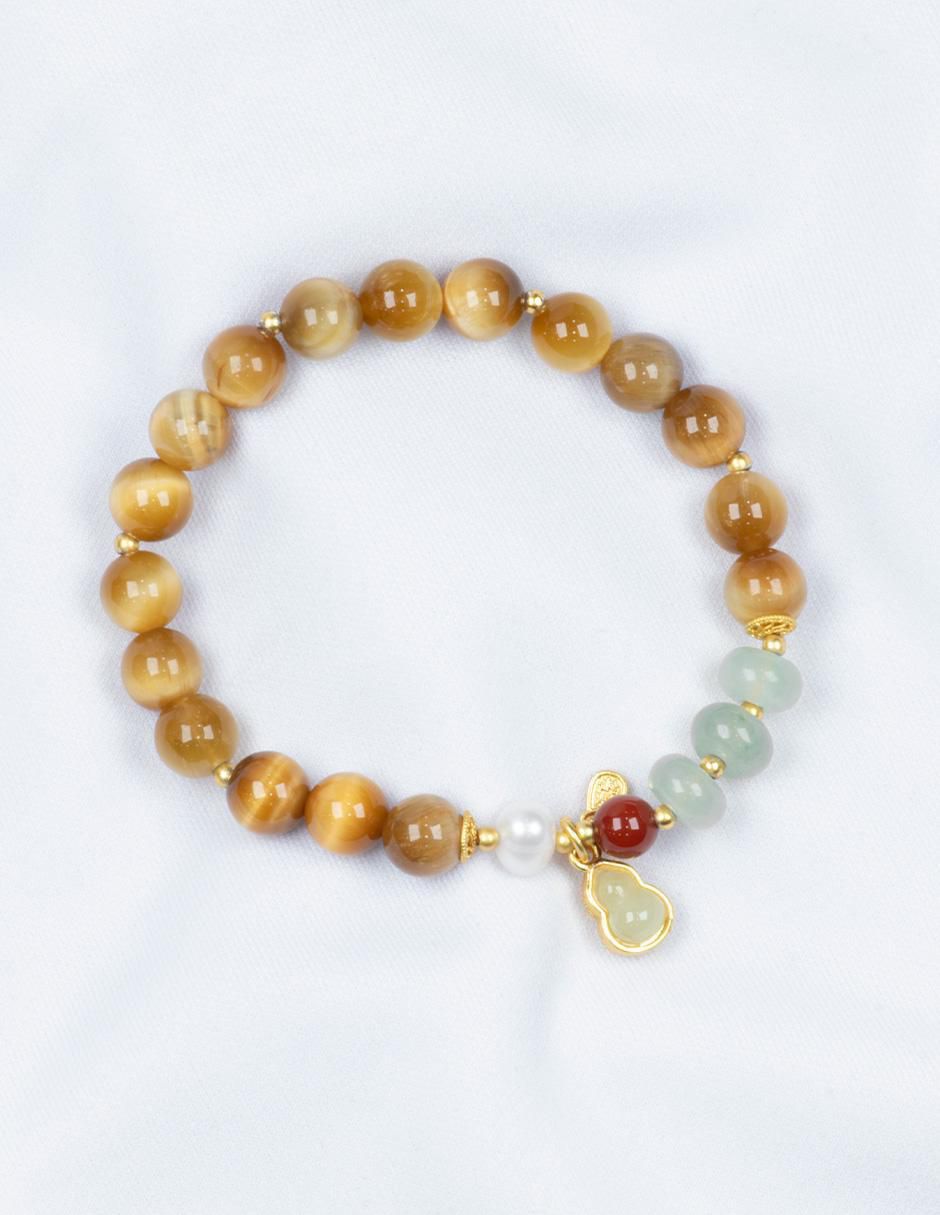 Pulsera con jade acabado pulido 3