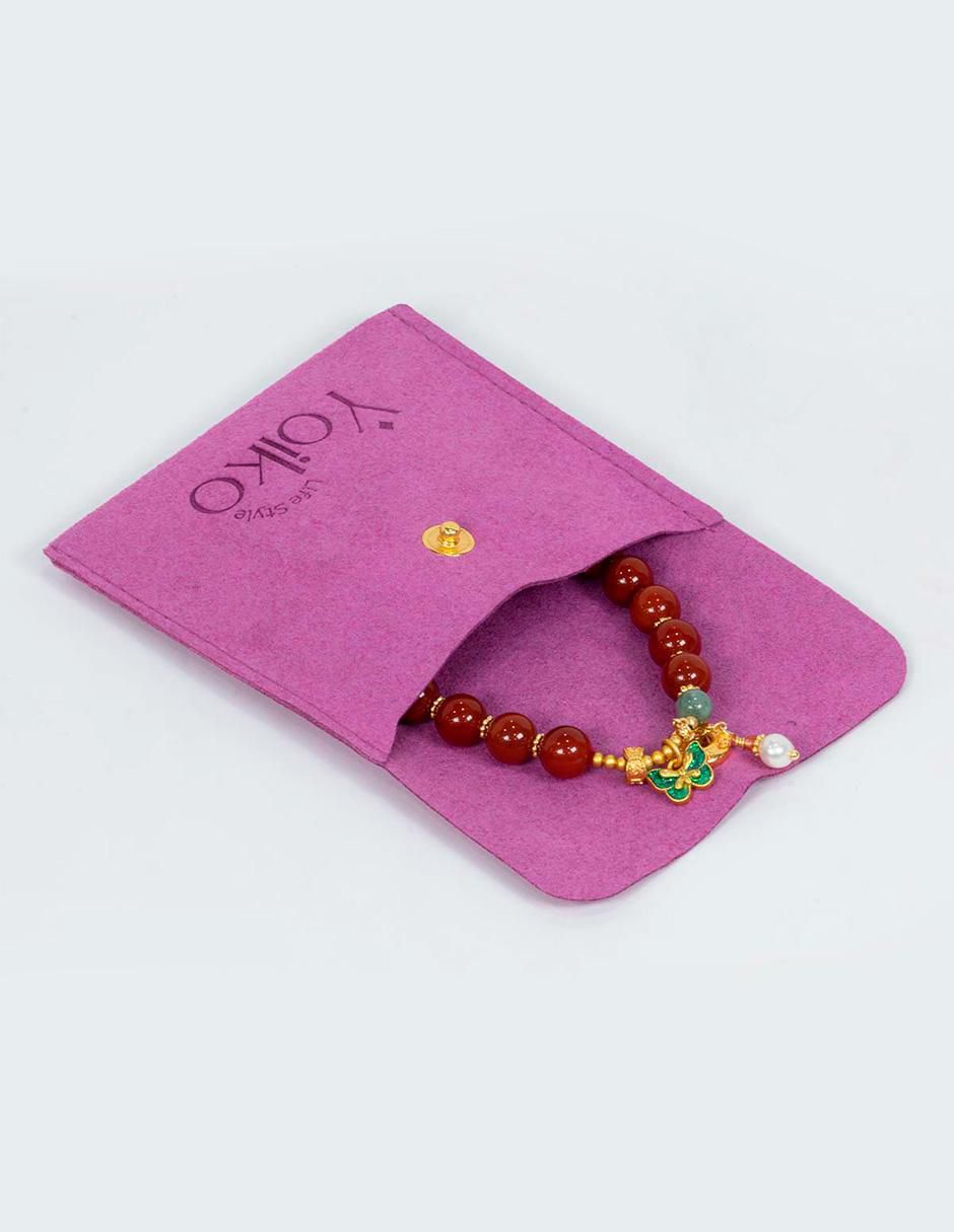 Pulsera con jade Jadeita Vitalidad acabado pulido 6