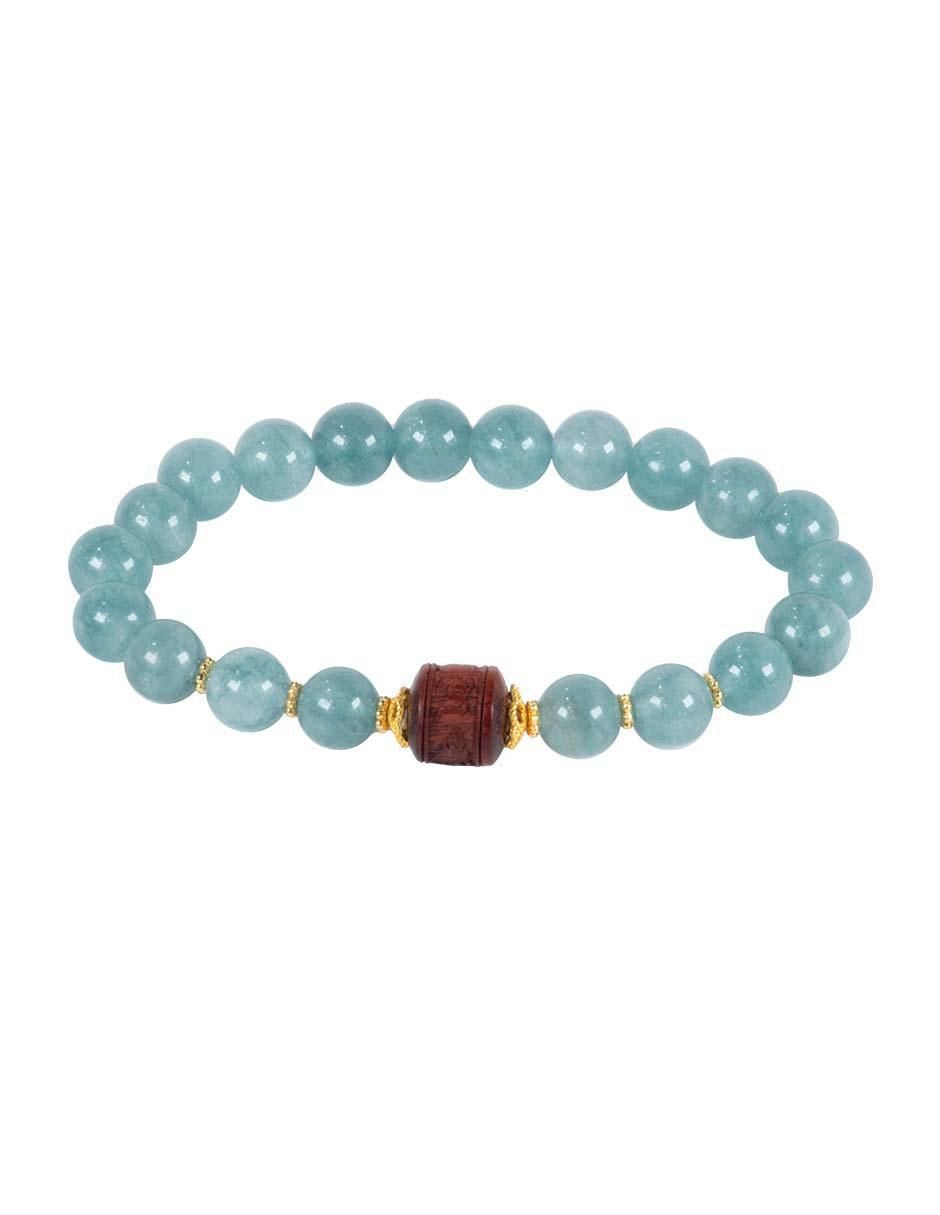 Pulsera con jade Prosperidad acabado pulido 1