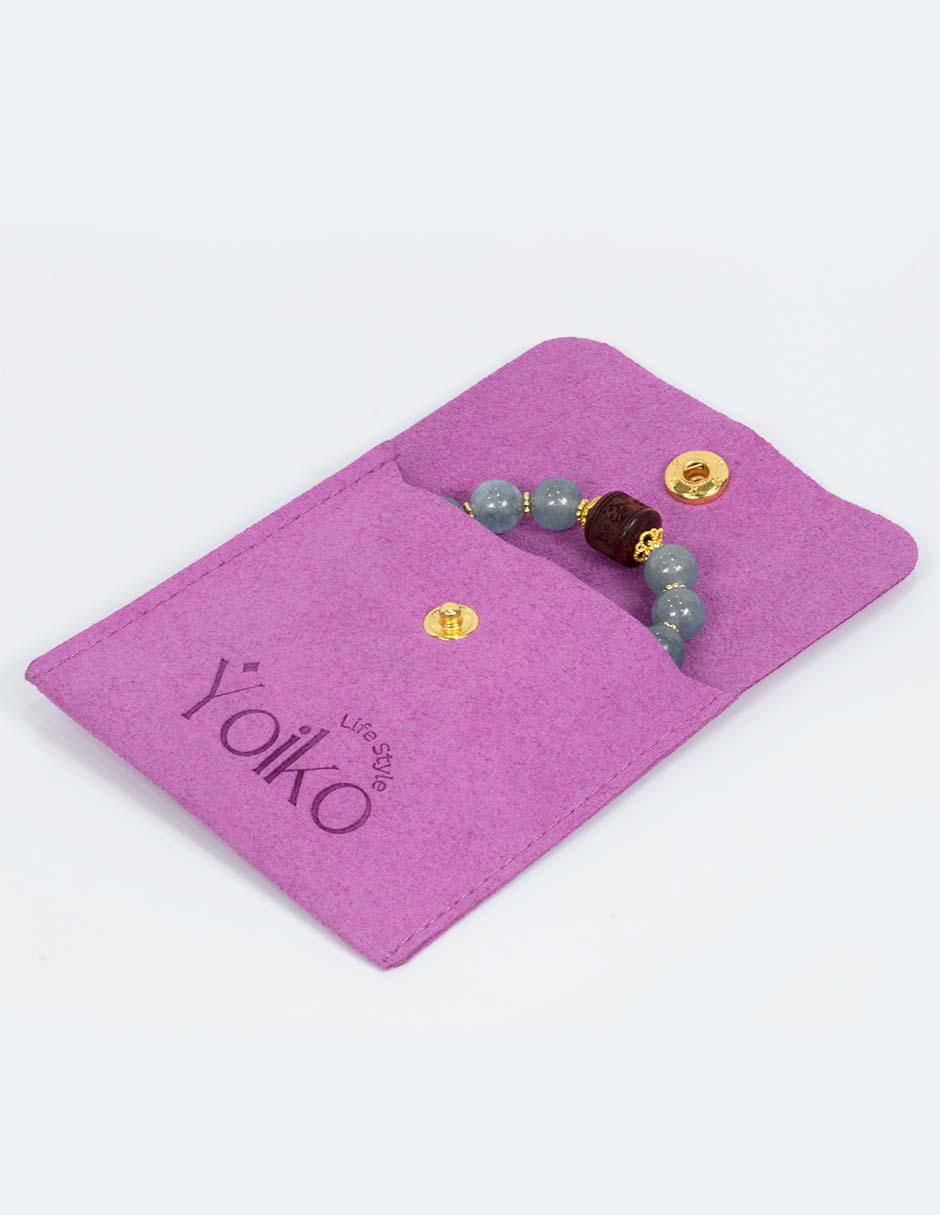 Pulsera con jade Prosperidad acabado pulido 6