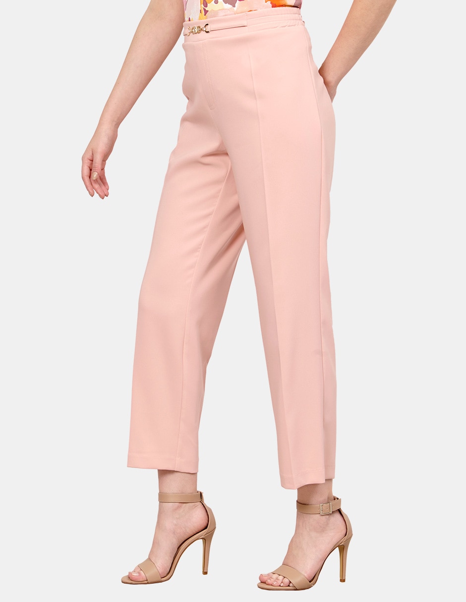 Pantalón de vestir regular para mujer