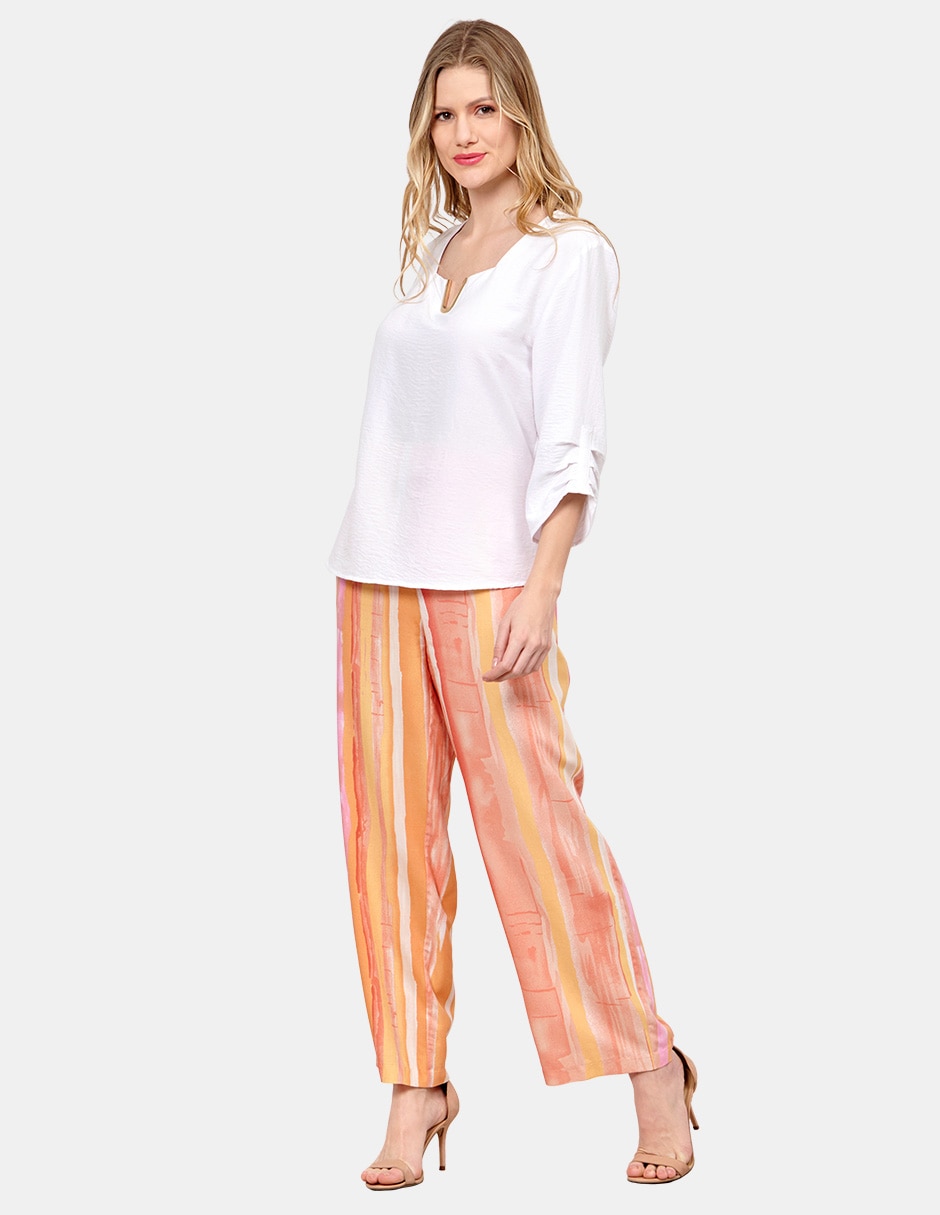 Pantalón amplio para mujer