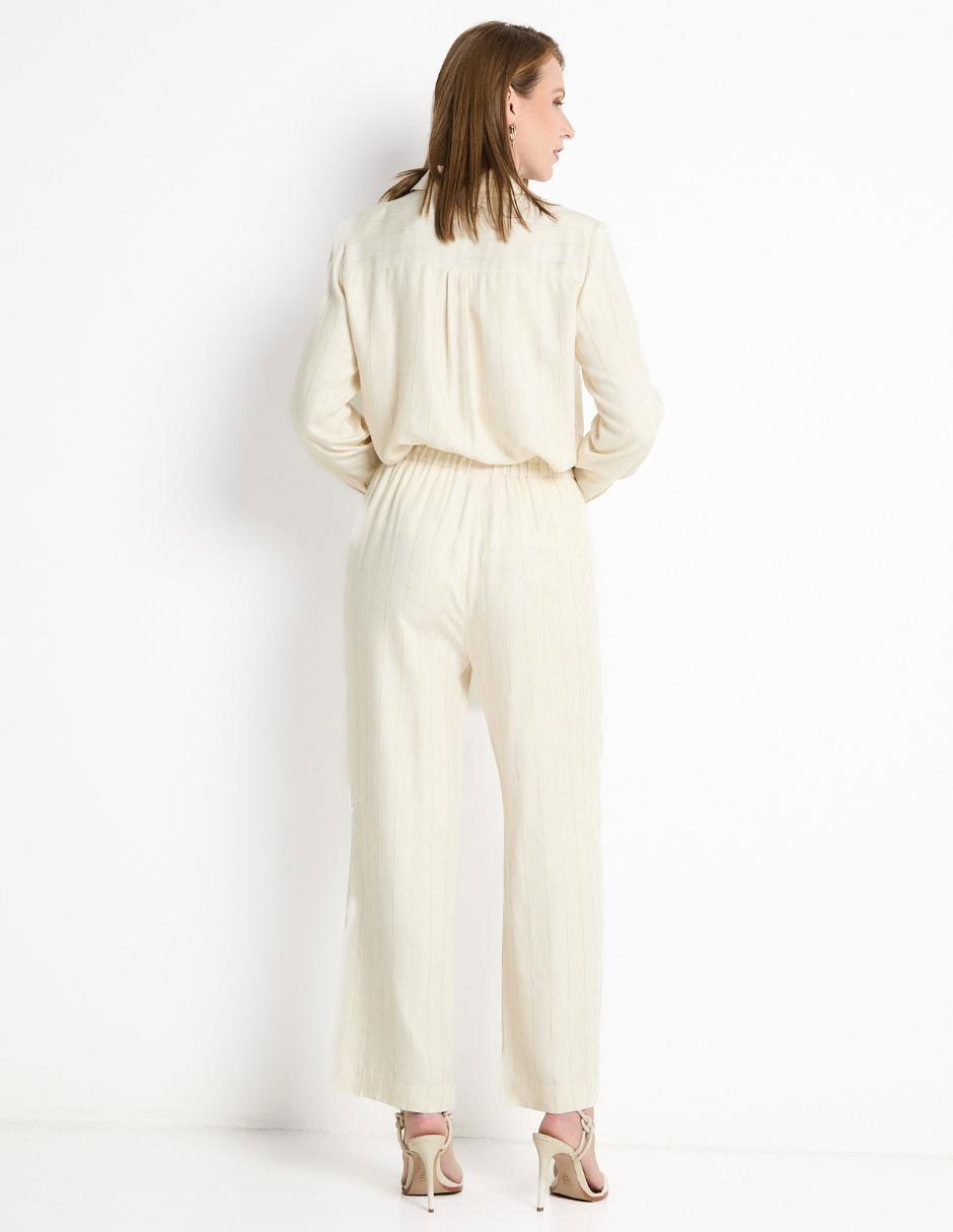 Pantalón relaxed Charme straight para mujer