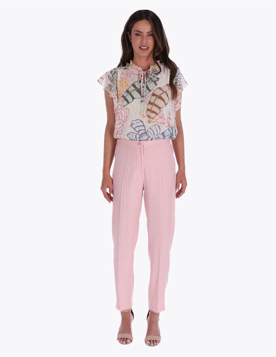 Pantalón de vestir regular para mujer 6