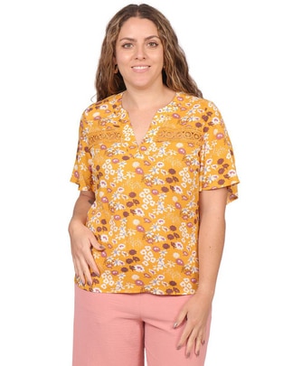 Blusa Morethanangels manga larga para mujer