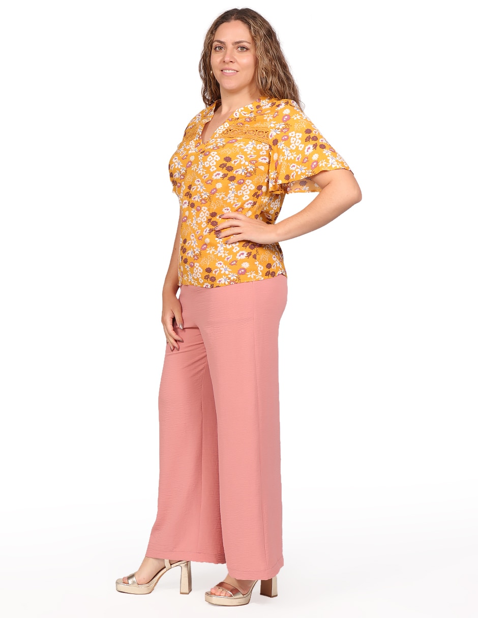 Blusa Morethanangels manga larga para mujer 5