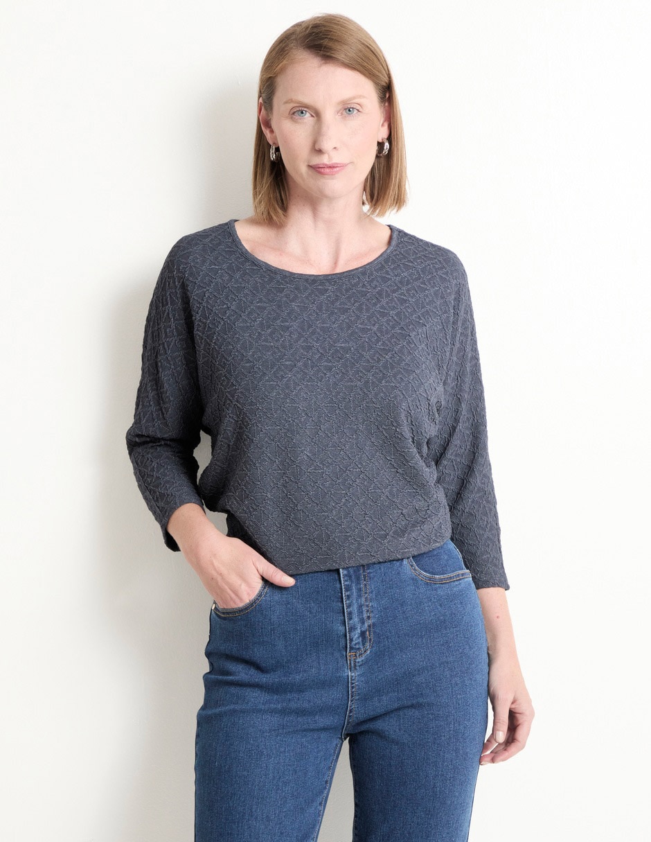 Blusa manga 3/4 para mujer 1