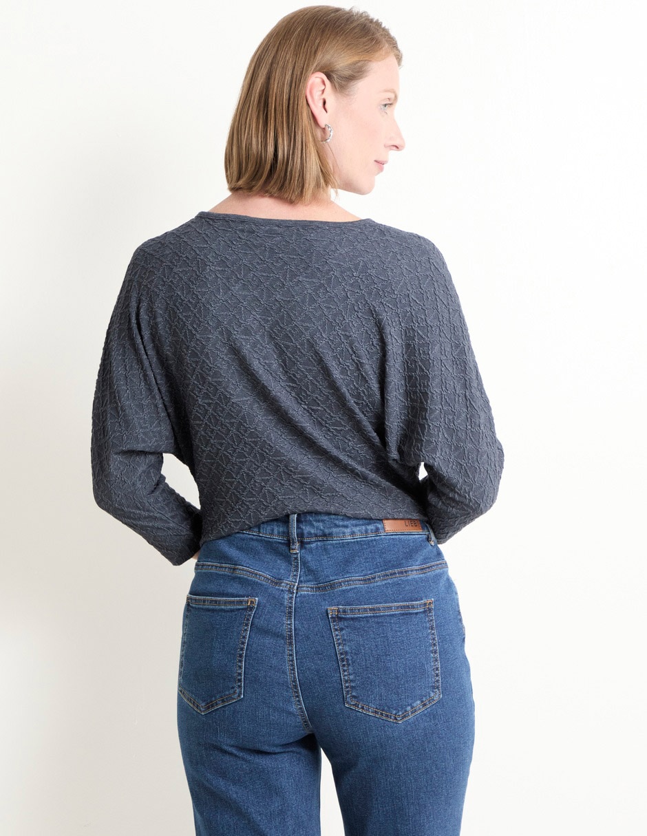 Blusa manga 3/4 para mujer 6
