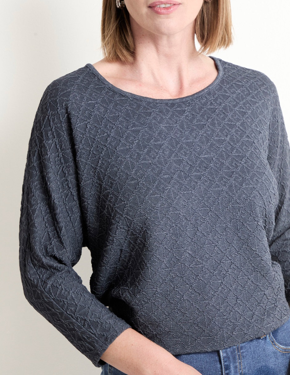 Blusa manga 3/4 para mujer 8