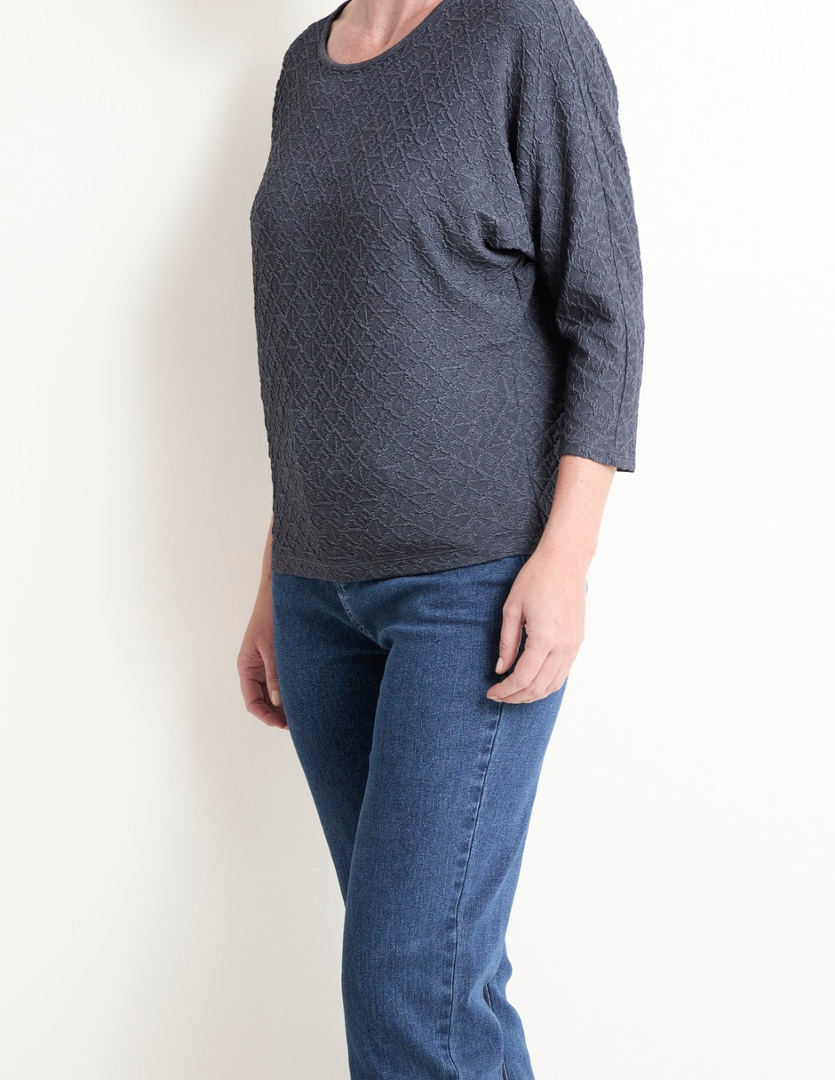 Blusa manga 3/4 para mujer 9