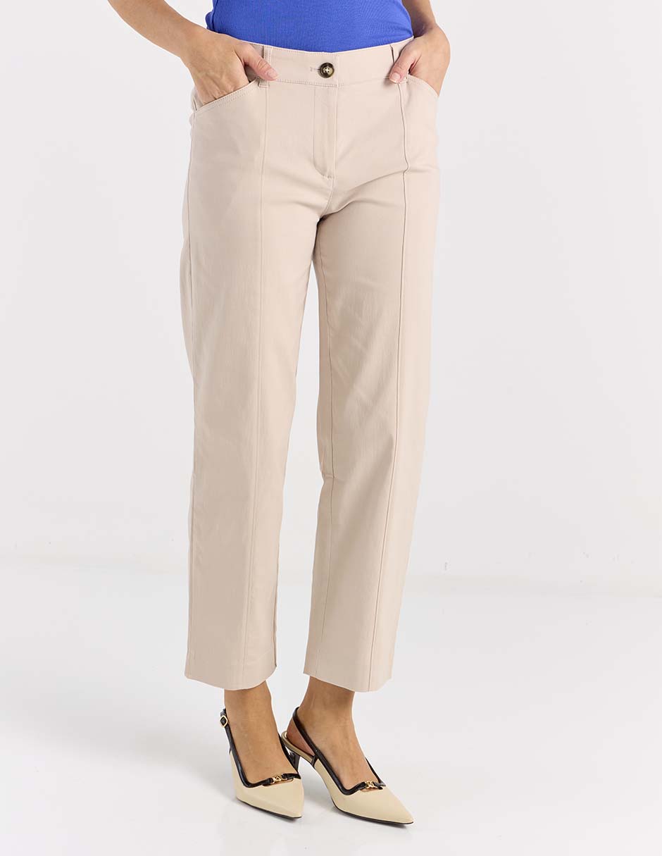 Pantalón chino slim para mujer Pantalón chino slim para mujer