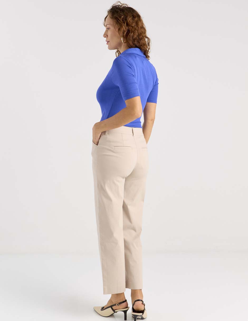 Pantalón chino slim para mujer 4