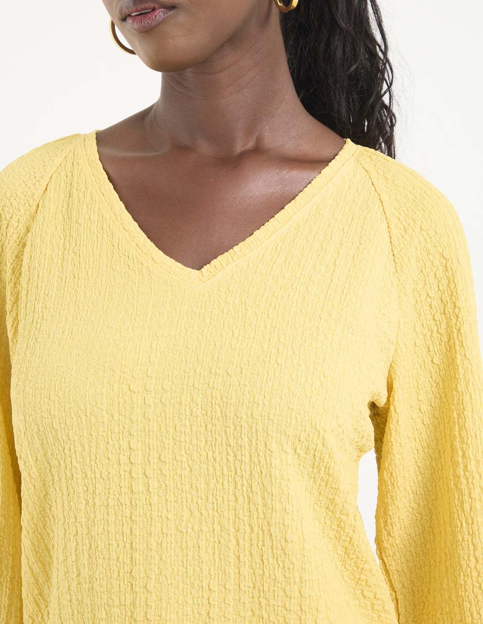 Blusa manga larga para mujer 7