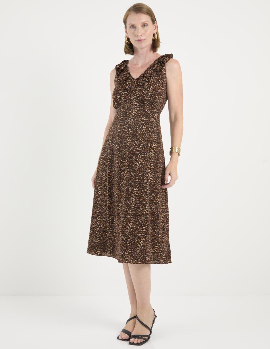 Vestido 3/4 casual para mujer 1