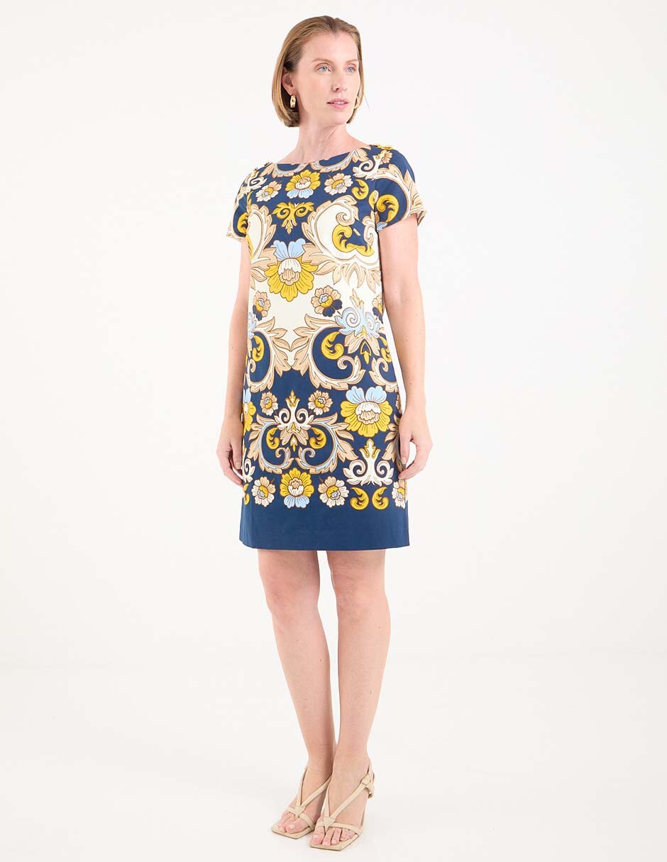 Vestido 3/4 casual para mujer 1
