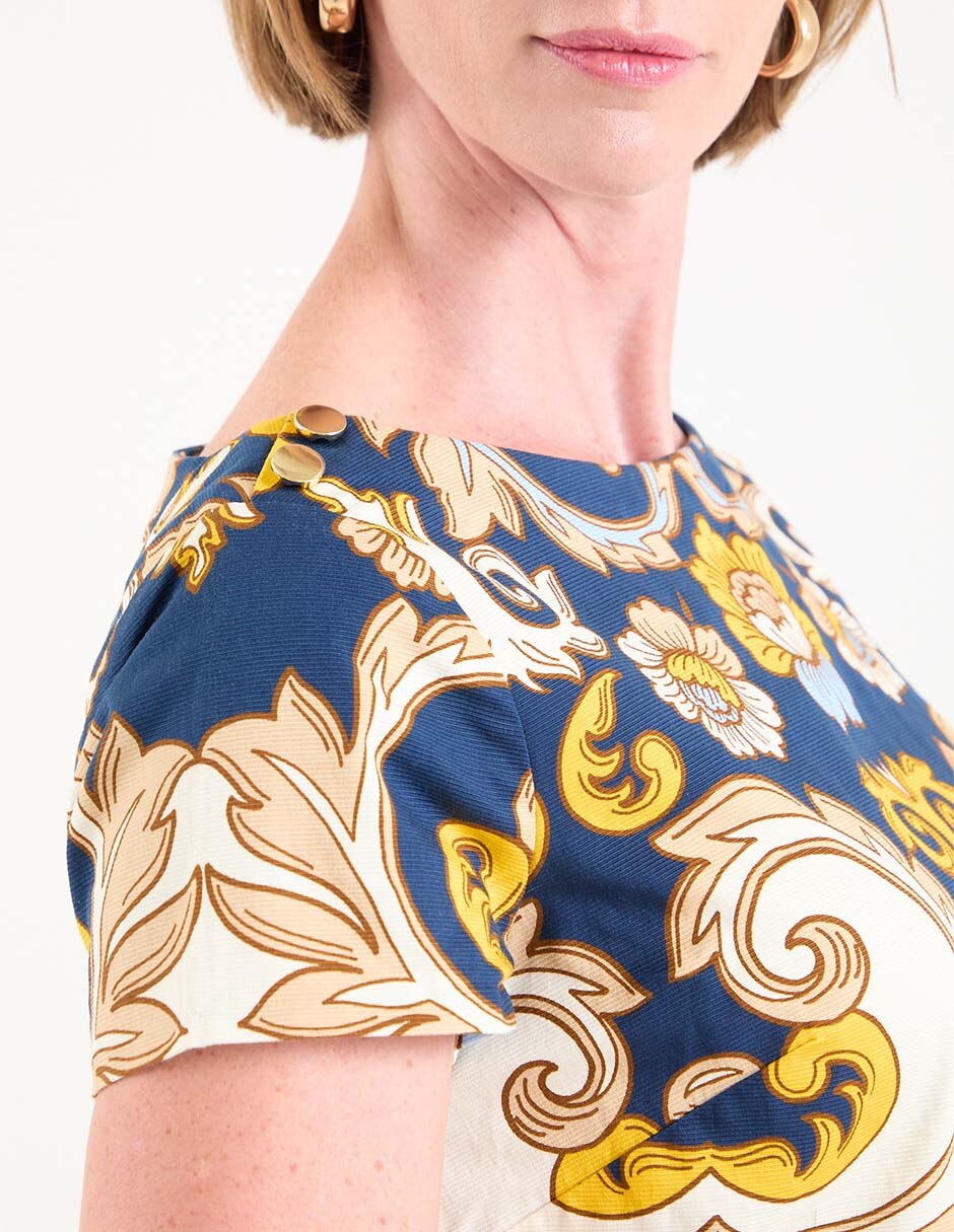 Vestido 3/4 casual para mujer 7