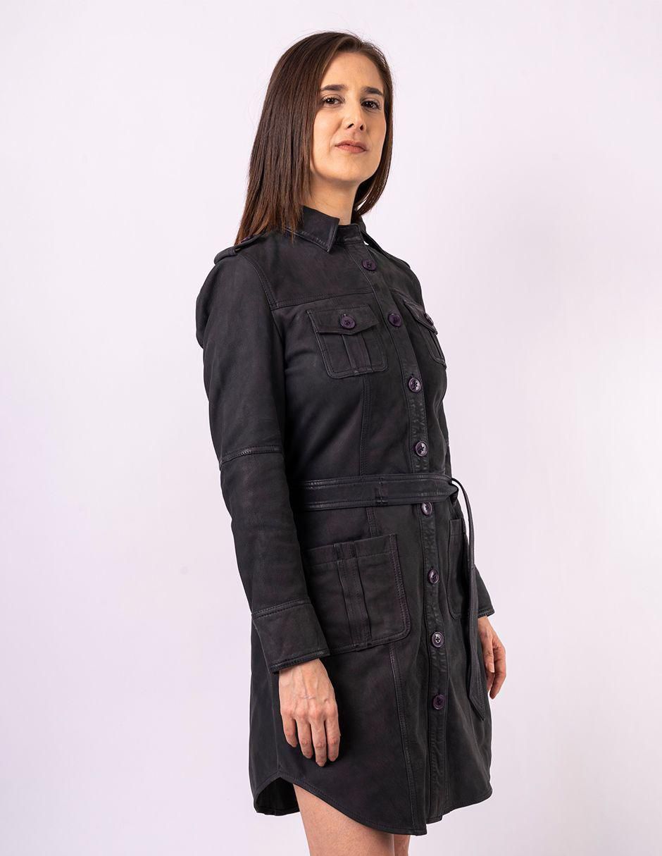 Vestido a la rodilla casual para mujer 8