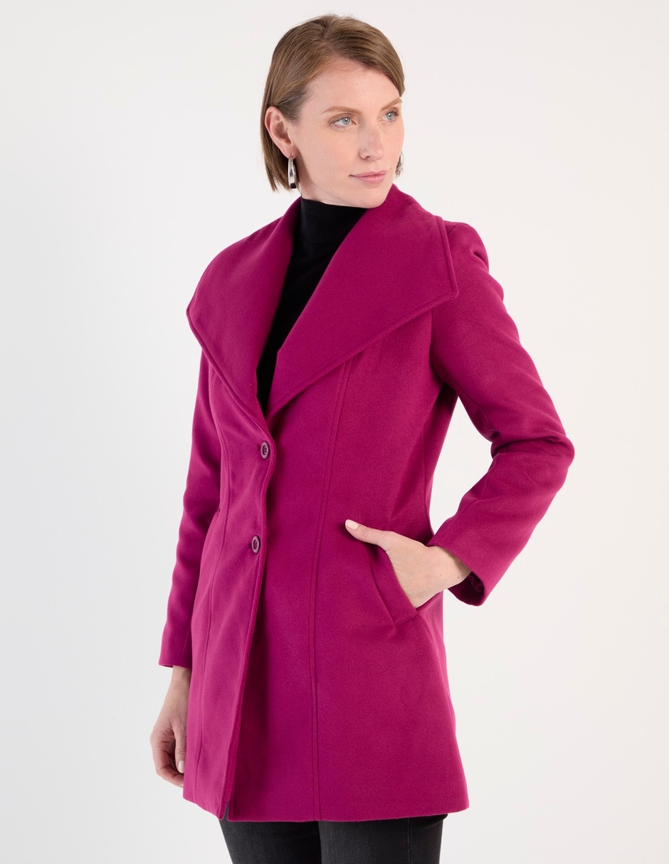Abrigo abierto para mujer