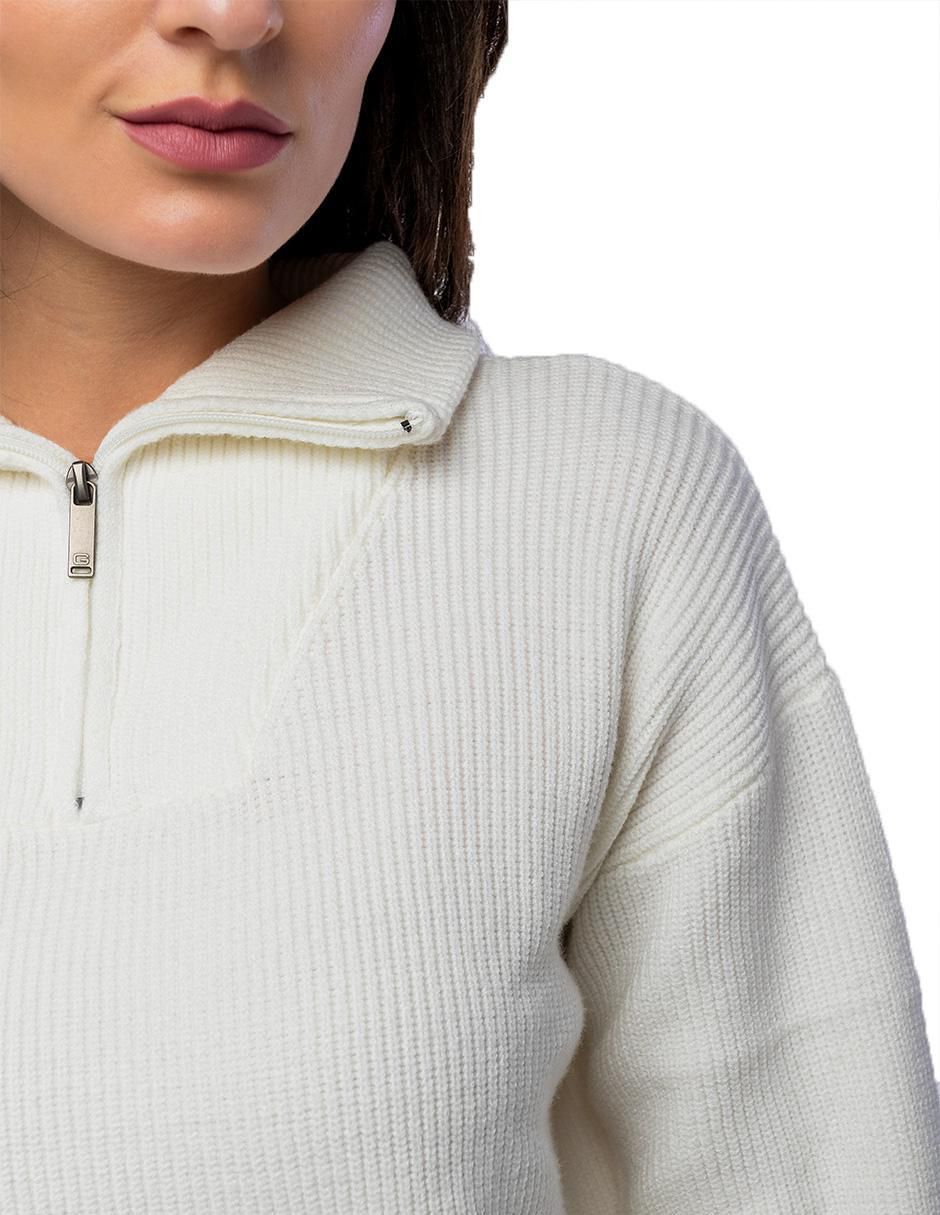 Suéter cuello alto para mujer 4